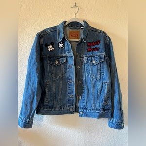 Levi’s x Disney Mickey Mouse Ex-Boyfriend Trucker Denim Jacket